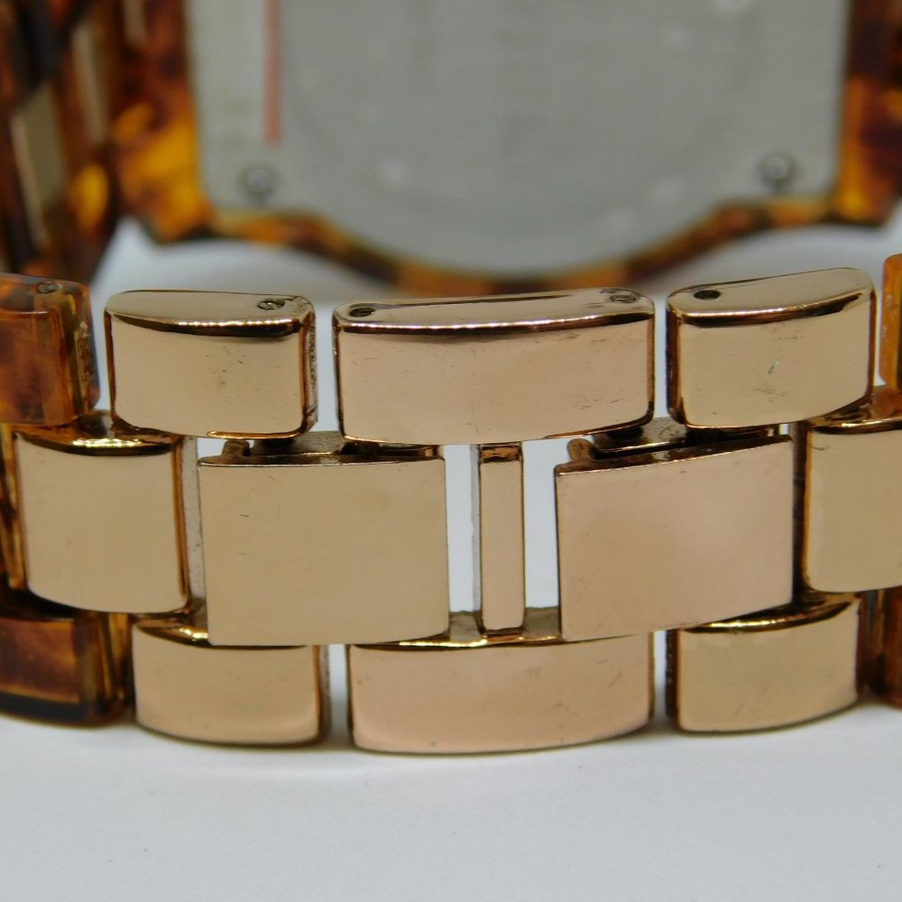 Aeropostale TTCCCH1 Two Tone Quartz Analog Women's Watch Sz. 6 3/4" New Battery - Picture 7 of 10